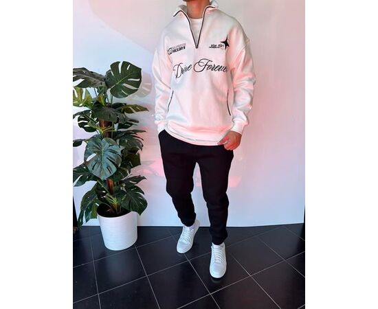 Свитер мужской 2338 white р.S-XL "i8denim" недорого оптом от прямого поставщика Фотография Свитер мужской 2338 white р.S-XL "i8denim" недорого оптом от прямого поставщика