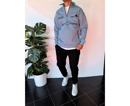 Свитер мужской 2339 l.blue р.S-XL "i8denim" недорого оптом от прямого поставщика Фотография Свитер мужской 2339 l.blue р.S-XL "i8denim" недорого оптом от прямого поставщика