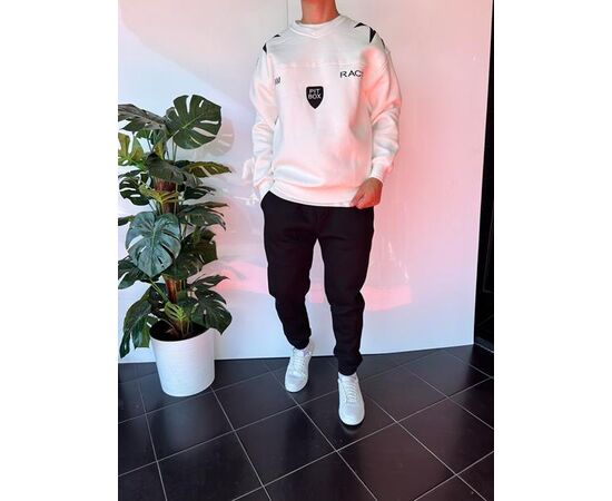 Свитер мужской 2347 white р.S-XL "i8denim" недорого оптом от прямого поставщика Фотография Свитер мужской 2347 white р.S-XL "i8denim" недорого оптом от прямого поставщика