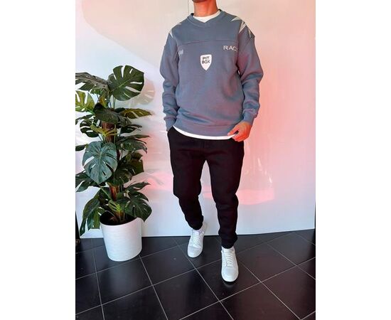 Свитер мужской 2348 grey р.S-XL "i8denim" недорого оптом от прямого поставщика Фотография Свитер мужской 2348 grey р.S-XL "i8denim" недорого оптом от прямого поставщика