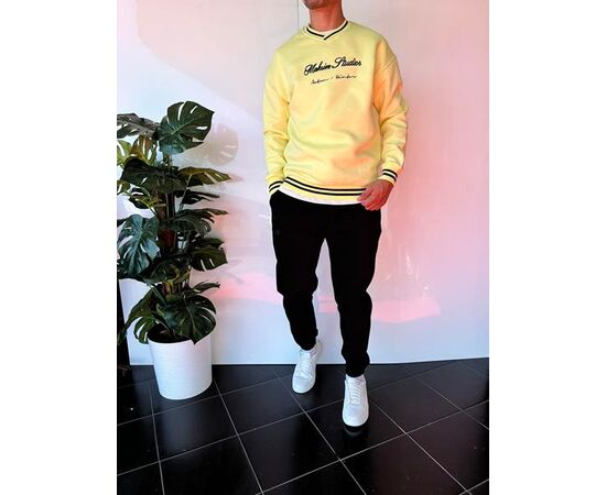 Свитер мужской 2351 yellow р.S-XL "i8denim" недорого оптом от прямого поставщика Фотография Свитер мужской 2351 yellow р.S-XL "i8denim" недорого оптом от прямого поставщика