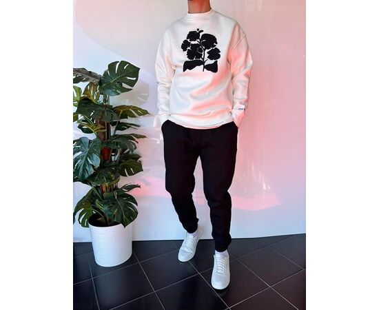 Свитер мужской 2353 white р.S-XL "i8denim" недорого оптом от прямого поставщика Фотография Свитер мужской 2353 white р.S-XL "i8denim" недорого оптом от прямого поставщика