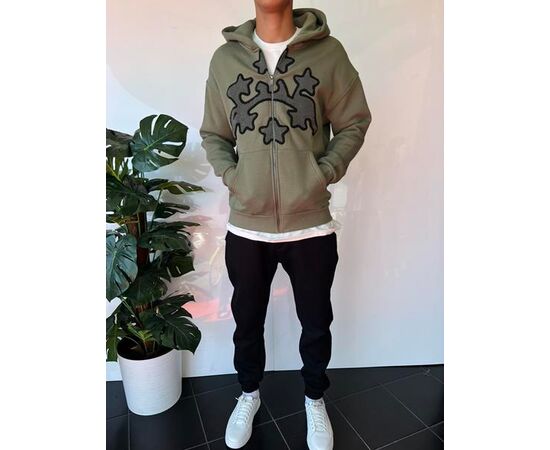 Кофта спортивная мужская 2357 khaki р.S-XL "i8denim" недорого оптом от прямого поставщика Фотография Кофта спортивная мужская 2357 khaki р.S-XL "i8denim" недорого оптом от прямого поставщика