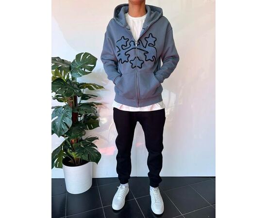 Кофта спортивная мужская 2360 l.blue р.S-XL "i8denim" недорого оптом от прямого поставщика Фотография Кофта спортивная мужская 2360 l.blue р.S-XL "i8denim" недорого оптом от прямого поставщика