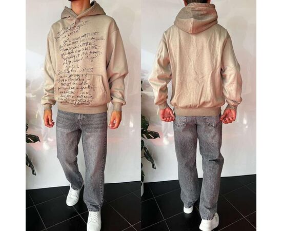 Худи мужской 2364 beige р.S-XL "i8denim" недорого оптом от прямого поставщика Фотография Худи мужской 2364 beige р.S-XL "i8denim" недорого оптом от прямого поставщика