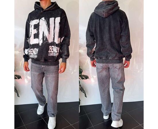 Худи мужской 2369 grey р.S-XL "i8denim" недорого оптом от прямого поставщика Фотография Худи мужской 2369 grey р.S-XL "i8denim" недорого оптом от прямого поставщика