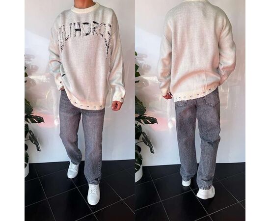 Свитер мужской 2381 l.beige р.S-XL "i8denim" недорого оптом от прямого поставщика Фотография Свитер мужской 2381 l.beige р.S-XL "i8denim" недорого оптом от прямого поставщика