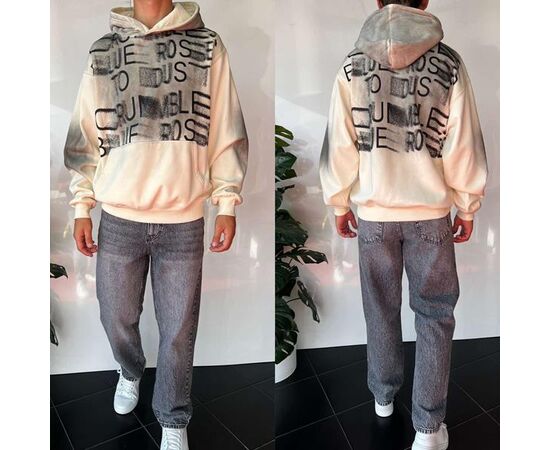 Худи мужской 2386 beige р.S-XL "i8denim" недорого оптом от прямого поставщика Фотография Худи мужской 2386 beige р.S-XL "i8denim" недорого оптом от прямого поставщика