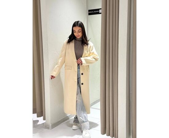 Пальто женское TB117 beige р.S-L "i8denim Women" недорого оптом от прямого поставщика Фотография Пальто женское TB117 beige р.S-L "i8denim Women" недорого оптом от прямого поставщика