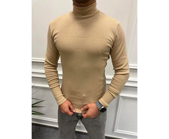 Гольф мужской 56657 beige р.46-56 "TURHAN" недорого оптом от прямого поставщика Фотография Гольф мужской 56657 beige р.46-56 "TURHAN" недорого оптом от прямого поставщика