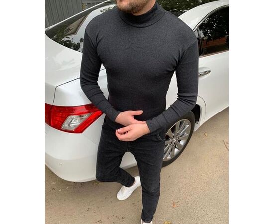 Гольф мужской 56659 d.grey р.46-56 "TURHAN" недорого оптом от прямого поставщика Фотография Гольф мужской 56659 d.grey р.46-56 "TURHAN" недорого оптом от прямого поставщика