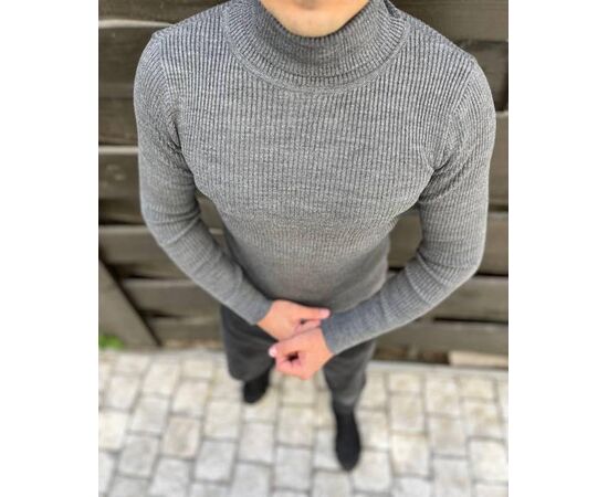 Гольф мужской 56660 d.grey р.M-2XL "TURHAN" недорого оптом от прямого поставщика Фотография Гольф мужской 56660 d.grey р.M-2XL "TURHAN" недорого оптом от прямого поставщика