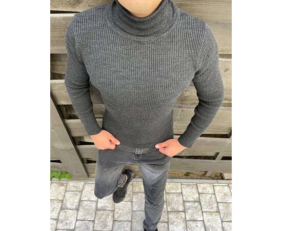 Гольф мужской 56673 grey р.M-2XL "TURHAN" недорого оптом от прямого поставщика Фотография Гольф мужской 56673 grey р.M-2XL "TURHAN" недорого оптом от прямого поставщика