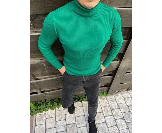 Гольф мужской 56674 green р.M-2XL "TURHAN" недорого оптом от прямого поставщика Фотография Гольф мужской 56674 green р.M-2XL "TURHAN" недорого оптом от прямого поставщика