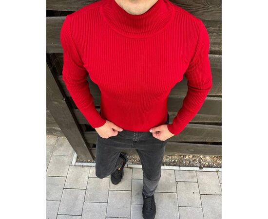 Гольф мужской 56677 red р.M-2XL "TURHAN" недорого оптом от прямого поставщика Фотография Гольф мужской 56677 red р.M-2XL "TURHAN" недорого оптом от прямого поставщика
