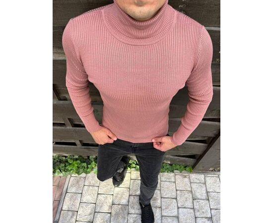 Гольф мужской 56682 powder р.M-2XL "TURHAN" недорого оптом от прямого поставщика Фотография Гольф мужской 56682 powder р.M-2XL "TURHAN" недорого оптом от прямого поставщика