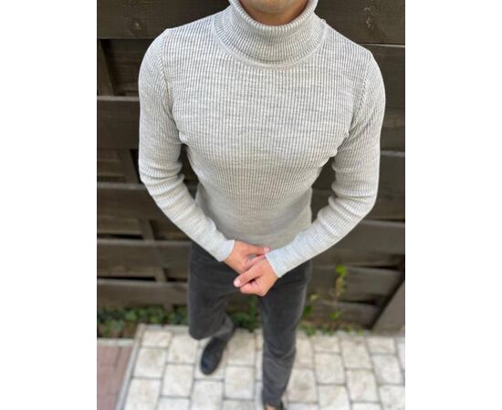 Гольф мужской 56683 l.grey р.M-2XL "TURHAN" недорого оптом от прямого поставщика Фотография Гольф мужской 56683 l.grey р.M-2XL "TURHAN" недорого оптом от прямого поставщика