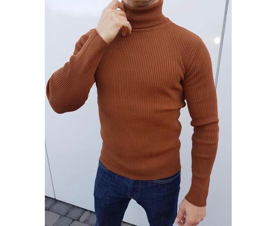 Гольф мужской 56684 brown р.M-2XL "TURHAN" недорого оптом от прямого поставщика Фотография Гольф мужской 56684 brown р.M-2XL "TURHAN" недорого оптом от прямого поставщика