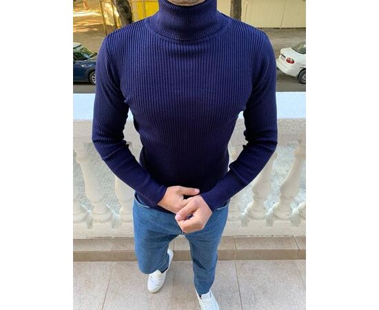 Гольф мужской 56696 navy р.M-2XL "TURHAN" недорого оптом от прямого поставщика Фотография Гольф мужской 56696 navy р.M-2XL "TURHAN" недорого оптом от прямого поставщика