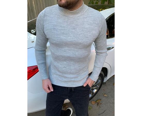 Гольф мужской 56700 l.grey р.M-2XL "TURHAN" недорого оптом от прямого поставщика Фотография Гольф мужской 56700 l.grey р.M-2XL "TURHAN" недорого оптом от прямого поставщика