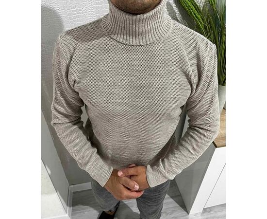 Светр чоловічий 56707 beige р.L-2XL "TURHAN" недорого оптом від прямого постачальника Светр чоловічий 56707 beige р.L-2XL "TURHAN" недорого оптом від прямого постачальника