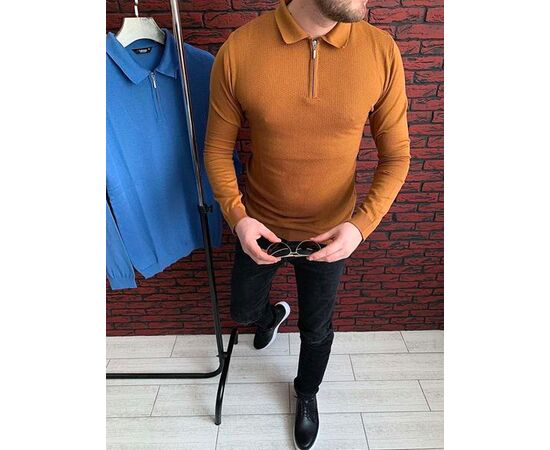 Светр чоловічий 56714 orange р.L-3XL "TURHAN" недорого оптом від прямого постачальника Светр чоловічий 56714 orange р.L-3XL "TURHAN" недорого оптом від прямого постачальника