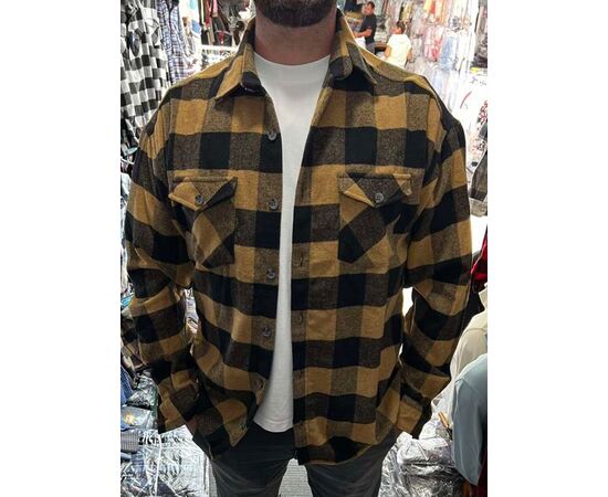 Рубашка мужская тёплая 56717 beige р.M-2XL "TURHAN" недорого оптом от прямого поставщика Фотография Рубашка мужская тёплая 56717 beige р.M-2XL "TURHAN" недорого оптом от прямого поставщика