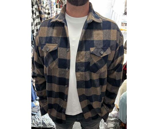 Рубашка мужская тёплая 56718 navy р.M-2XL "TURHAN" недорого оптом от прямого поставщика Фотография Рубашка мужская тёплая 56718 navy р.M-2XL "TURHAN" недорого оптом от прямого поставщика