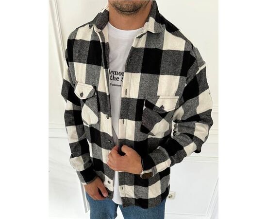 Рубашка мужская тёплая 56719 black р.M-2XL "TURHAN" недорого оптом от прямого поставщика Фотография Рубашка мужская тёплая 56719 black р.M-2XL "TURHAN" недорого оптом от прямого поставщика