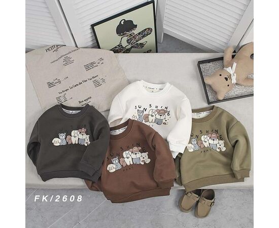 Свитер детский на мальчика 2608 khaki р.1-5 "Фунтик" недорого оптом от прямого поставщика Фотография Свитер детский на мальчика 2608 khaki р.1-5 "Фунтик" недорого оптом от прямого поставщика