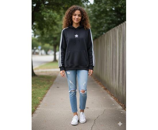 Худі жіноче 104-1 black р.40-48 "Newe" недорого оптом від прямого постачальника Худі жіноче 104-1 black р.40-48 "Newe" недорого оптом від прямого постачальника