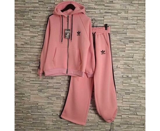 Костюм спортивный женский 7003 pink р.S-L "Newe" недорого оптом от прямого поставщика Фотография Костюм спортивный женский 7003 pink р.S-L "Newe" недорого оптом от прямого поставщика