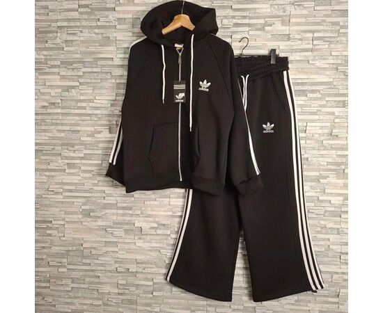 Костюм спортивный женский 7003-1 black р.XL-3XL "Newe" недорого оптом от прямого поставщика Фотография Костюм спортивный женский 7003-1 black р.XL-3XL "Newe" недорого оптом от прямого поставщика