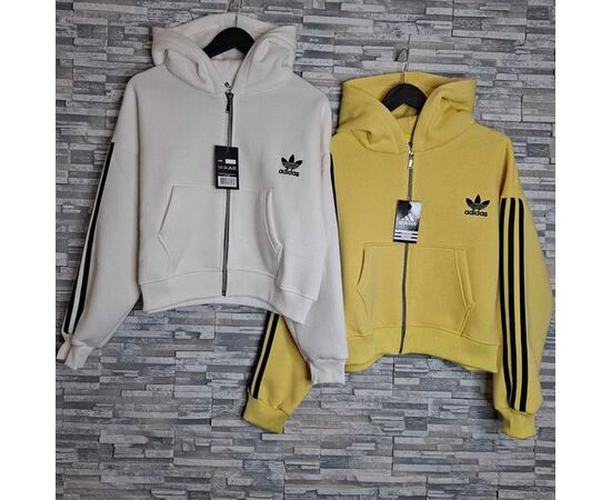 Кофта спортивна жіноча тепла 1402 yellow р.44-46 "Newe" недорого оптом від прямого постачальника Кофта спортивна жіноча тепла 1402 yellow р.44-46 "Newe" недорого оптом від прямого постачальника