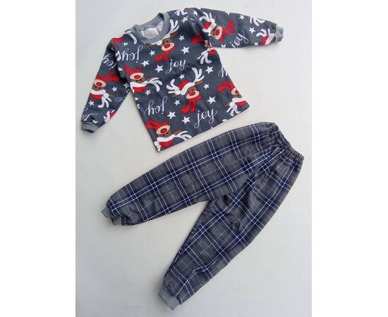 Піжама дитяча тепла на хлопчика B603 grey р.30-38 "Baykush" недорого оптом від прямого постачальника Піжама дитяча тепла на хлопчика B603 grey р.30-38 "Baykush" недорого оптом від прямого постачальника