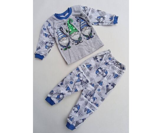 Піжама дитяча тепла на хлопчика B606 grey р.28-36 "Baykush" недорого оптом від прямого постачальника Піжама дитяча тепла на хлопчика B606 grey р.28-36 "Baykush" недорого оптом від прямого постачальника