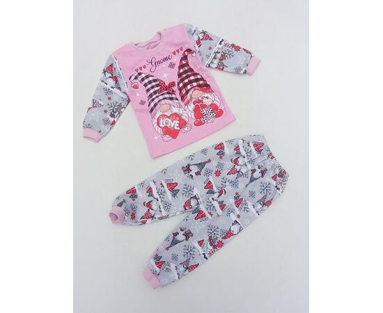 Піжама дитяча тепла на дівчинку B608 pink р.28-36 "Baykush" недорого оптом від прямого постачальника Піжама дитяча тепла на дівчинку B608 pink р.28-36 "Baykush" недорого оптом від прямого постачальника