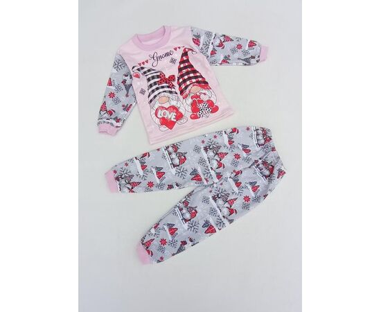 Піжама дитяча тепла на дівчинку B611 pink р.28-36 "Baykush" недорого оптом від прямого постачальника Піжама дитяча тепла на дівчинку B611 pink р.28-36 "Baykush" недорого оптом від прямого постачальника