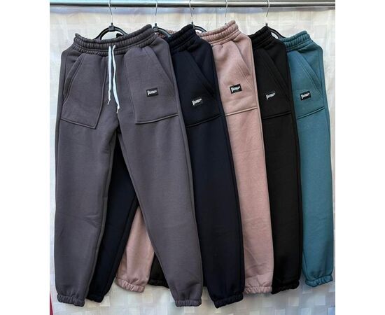 Штани спортивні жіночі теплі S1578 black р.46-52 "Shon" недорого оптом від прямого постачальника Штани спортивні жіночі теплі S1578 black р.46-52 "Shon" недорого оптом від прямого постачальника