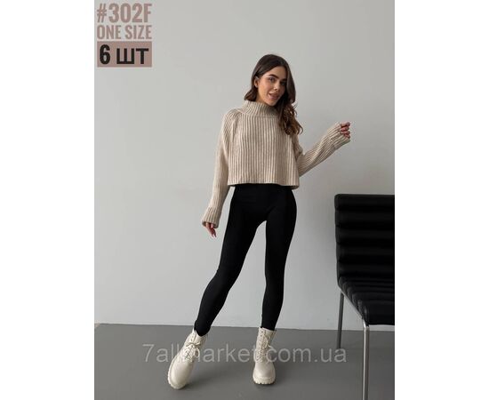 Теплые женские зимние безшовные лосины с утяжкой универсальный размер 44-52 "PARTNERS", изображение 2 Фотография Теплые женские зимние безшовные лосины с утяжкой универсальный размер 44-52 "PARTNERS", изображение 2