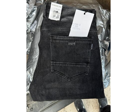 Джинсы мужские F595-12 black р.32-38 "God Baron" недорого оптом от прямого поставщика Фотография Джинсы мужские F595-12 black р.32-38 "God Baron" недорого оптом от прямого поставщика