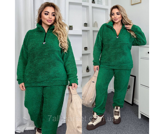 Костюм женский прогулочный мех Тедди (46-60) "LADA" недорого от прямого поставщика, изображение 2 Фотография Костюм женский прогулочный мех Тедди (46-60) "LADA" недорого от прямого поставщика, изображение 2