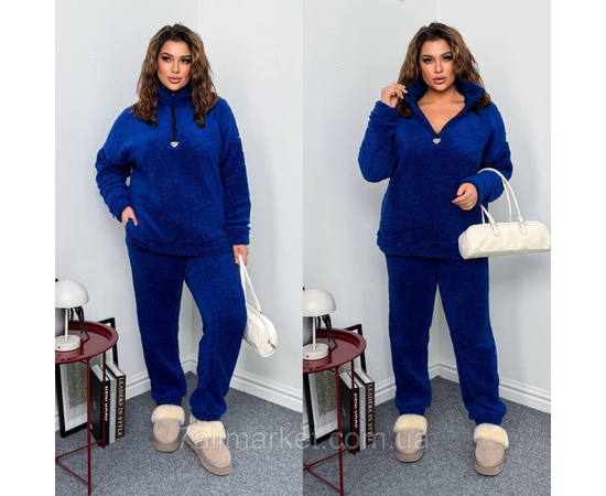 Фотография Костюм женский прогулочный мех Тедди (46-60) "LADA" недорого от прямого поставщика, изображение 3