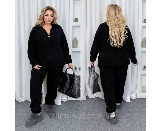 Костюм женский прогулочный мех Тедди (46-60) "LADA" недорого от прямого поставщика, изображение 2 Фотография Костюм женский прогулочный мех Тедди (46-60) "LADA" недорого от прямого поставщика, изображение 2