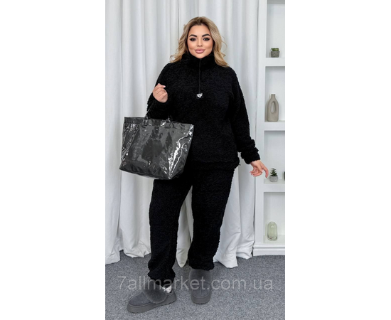 Костюм женский прогулочный мех Тедди (46-60) "LADA" недорого от прямого поставщика, изображение 3 Фотография Костюм женский прогулочный мех Тедди (46-60) "LADA" недорого от прямого поставщика, изображение 3