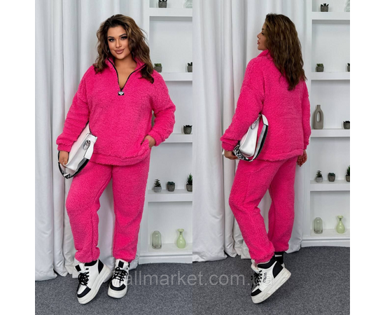 Костюм женский прогулочный мех Тедди (46-60) "LADA" недорого от прямого поставщика, изображение 2 Фотография Костюм женский прогулочный мех Тедди (46-60) "LADA" недорого от прямого поставщика, изображение 2