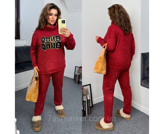 Костюм женский прогулочный ангора с начесом (46-60) "LADA" недорого от прямого поставщика, изображение 2 Фотография Костюм женский прогулочный ангора с начесом (46-60) "LADA" недорого от прямого поставщика, изображение 2