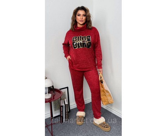 Костюм женский прогулочный ангора с начесом (46-60) "LADA" недорого от прямого поставщика Фотография Костюм женский прогулочный ангора с начесом (46-60) "LADA" недорого от прямого поставщика