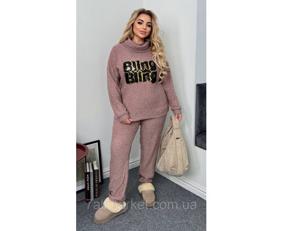 Костюм женский прогулочный ангора с начесом (46-60) "LADA" недорого от прямого поставщика, изображение 3 Фотография Костюм женский прогулочный ангора с начесом (46-60) "LADA" недорого от прямого поставщика, изображение 3