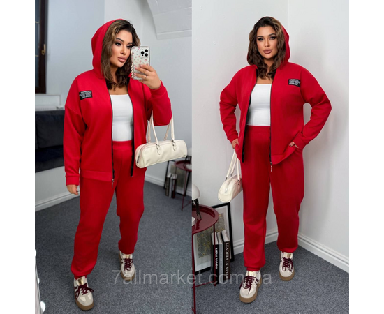 Костюм женский прогулочный замш на вискозе (46-60) "LADA" недорого от прямого поставщика, изображение 2 Фотография Костюм женский прогулочный замш на вискозе (46-60) "LADA" недорого от прямого поставщика, изображение 2